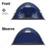 4-Person Dome Camping Tent with Removable Rain Fly & Carrying Bag;  Waterproof & Windproof;  for Camping;  Hiking;  Traveling