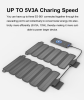 20,000 mAh Solar Charging Adapter; Folding Mobile Phone Mobile Power Portable solar mobile phone charger solar panel Folding solar panel charger