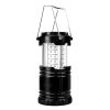 1pc Portable Solar Camping Tent Light Flame Lamp Lantern Flashlight; Retractable Emergency Lighting Camping Light Lantern