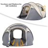 Camping Tent; 4 Person Pop Up; Easy Setup For Camping/Hiking/Fishing/Beach/Outdoor; Etc