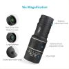 16X52 HD Monocular Telescope High Powered For Outdoor Activity; Bird Watching; Hiking; Travelling; Football Game Watching; Super Foot Bowl Accessories