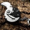 Pocket Folding Mini Knife Coin Shape Package Gadget Multi Tool EDC Multitool Knife Opener Open Utility Camping Outdoor Parcel Gear