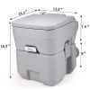 5 Gallon Portable Toilet, Flush Potty, Travel Camping Outdoor