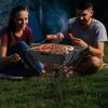 Outdoor Travel Portable 3-in-1 Camping Campfire Grill